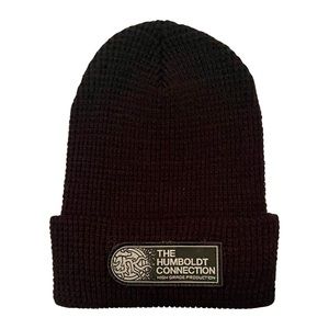 NWT Waffle Cuff Beanie Black